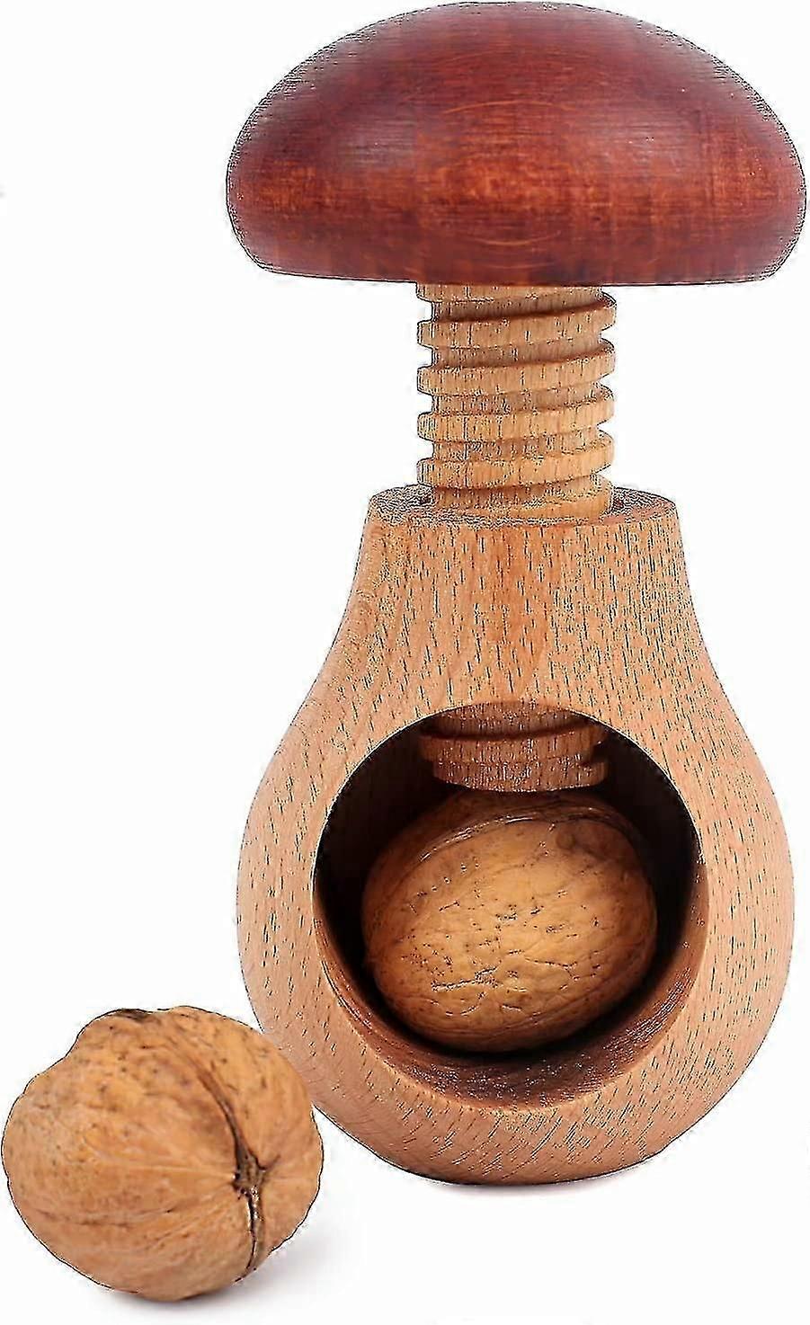 Nutcracker Wooden Nutcracker Manual Grinder For The Kitchen 10 X 6 Cm