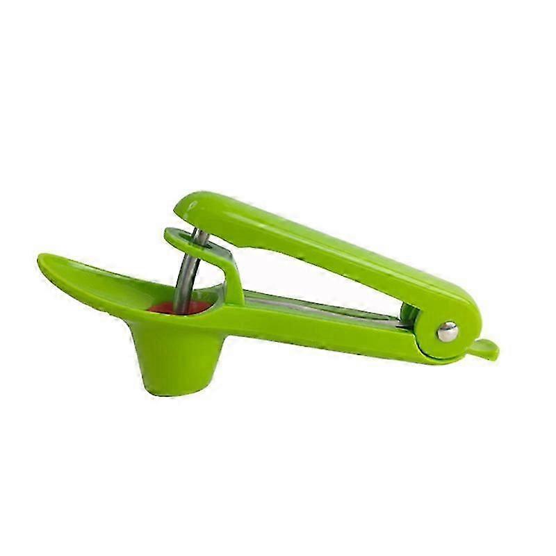 Cherry Pitter Remover, Fruit Olive Core Remove Pit Tool (Groen)