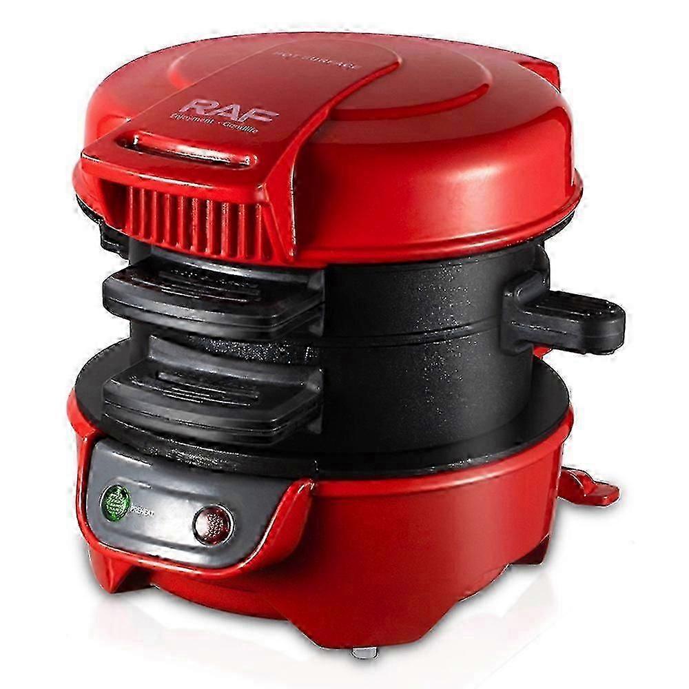 Raf R.666 Burger Maker Multifonction Hamburger Presser Machine à sandwich, prise eu (sans bpa, pas de FDA)