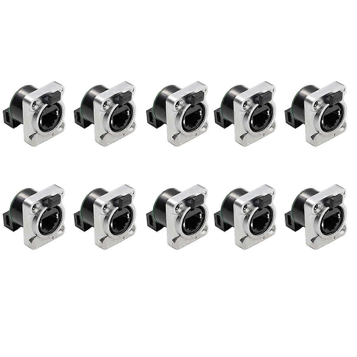 Prise châssis Ethernet RJ45 NE8FDP Connecteur Ethernet traversant D