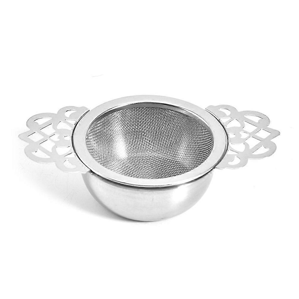 Tea Strainer Set, Stainless Steel Tea Infuser with Drip Bowl