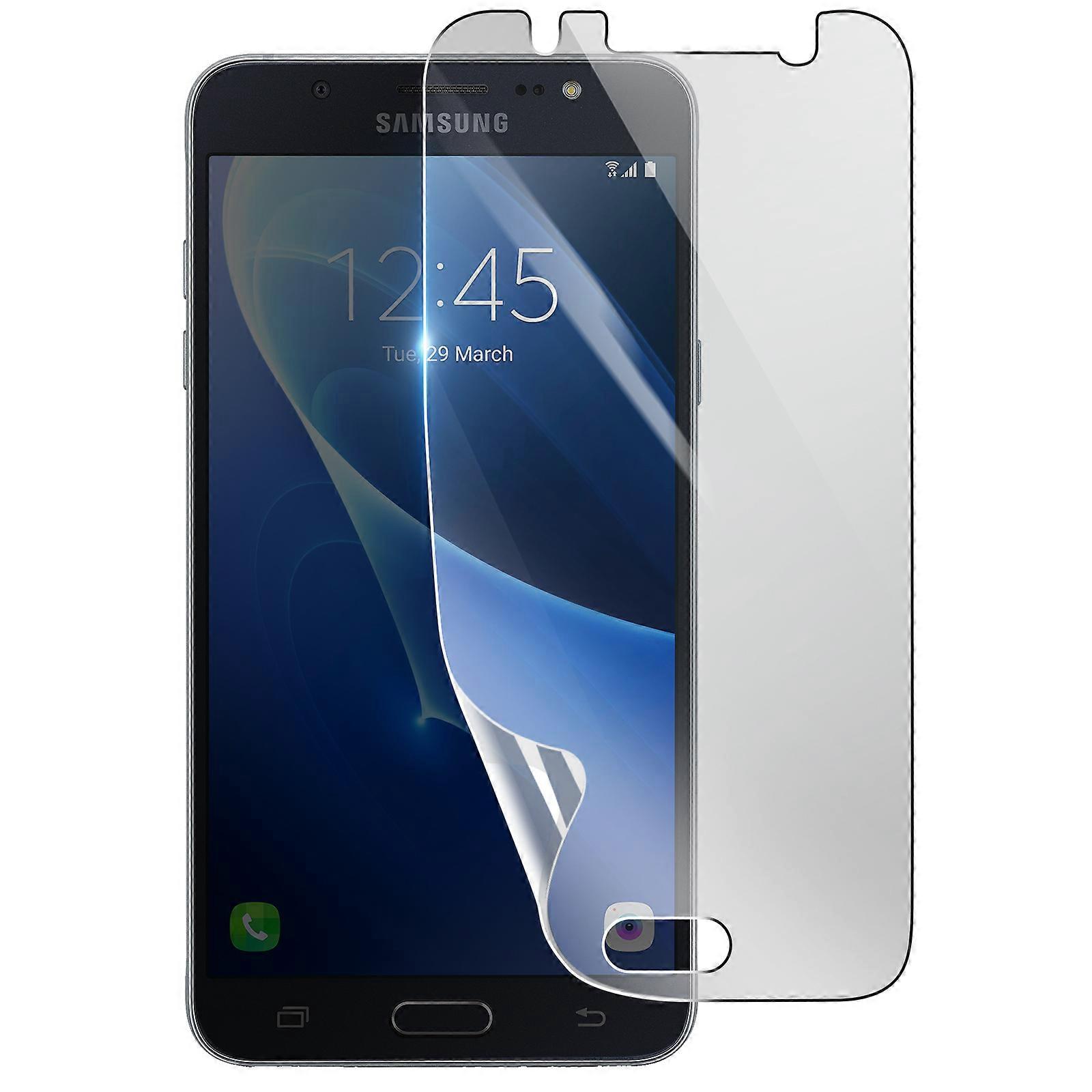 Shockproof Hydrogel Screen Protector for Galaxy J7 2016, Transparent