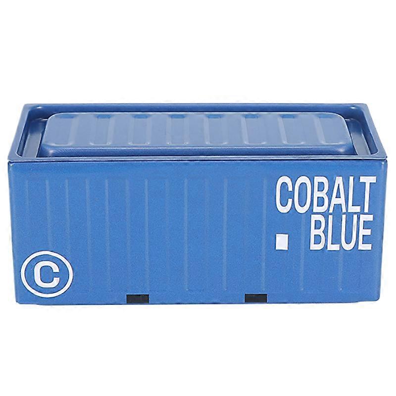 Mini Iron Storage Box Mini Container Model Creative Decoration Collect Small Item Desktop Miniature Storage Iron Box Kids Gift