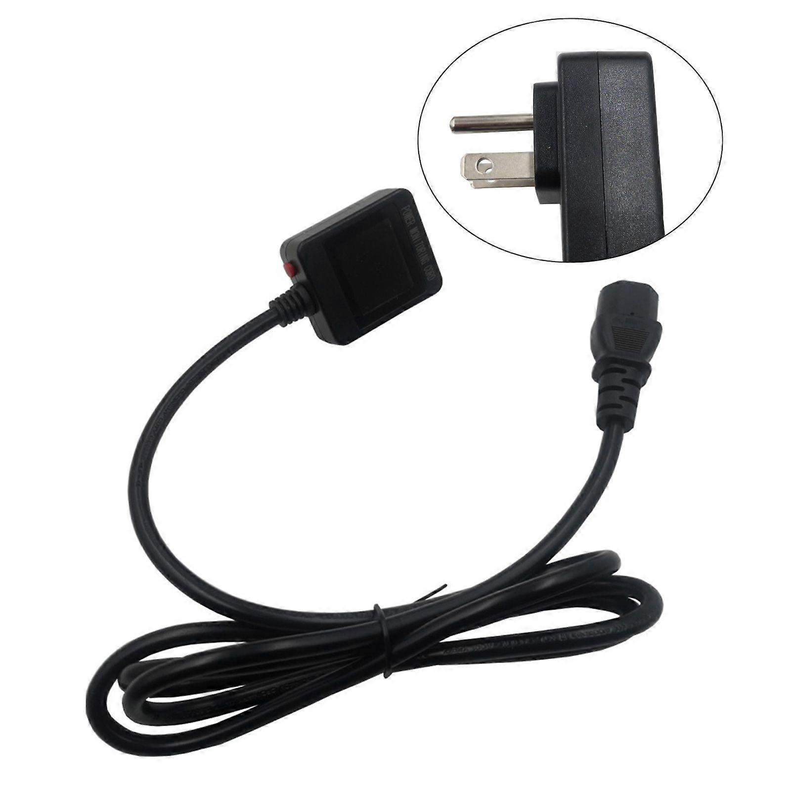 NCS301-A Power Detector Power Monitoring Cord Precise Digital Display for C13