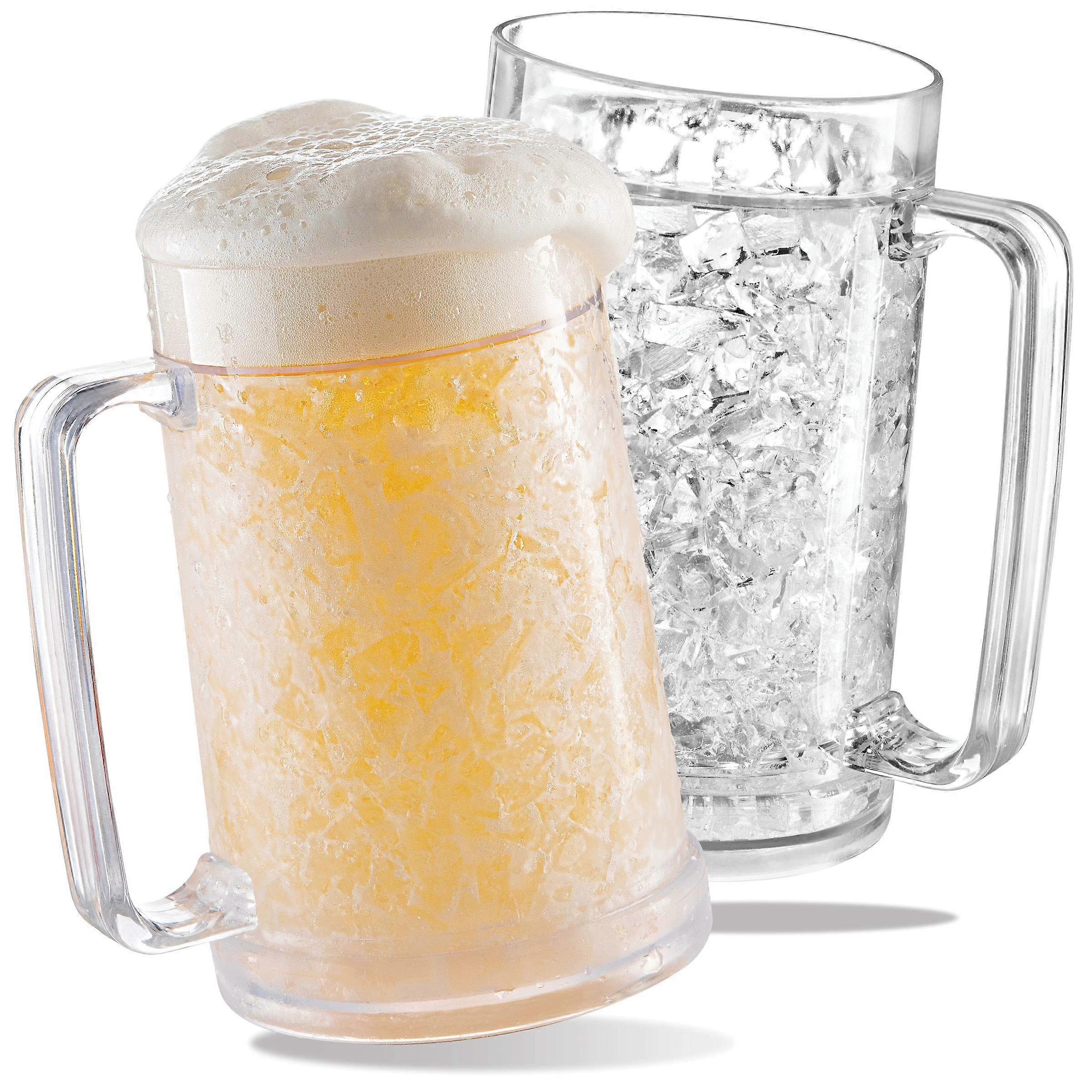 Insulated Mugs 16 Oz 2 Pack For Home Bar Accessories