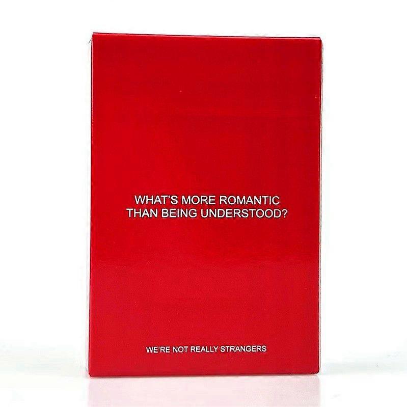 English version We're Not Really Strangers is not a stranger game couple card board game 3 versions