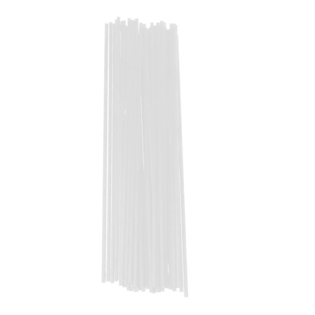 50x 3mm Aroma Diffuser Replacement Rattan Reed Sticks Air Freshener Aromatherapy Aroma Stick Oil Diffuser Refill Sticks White