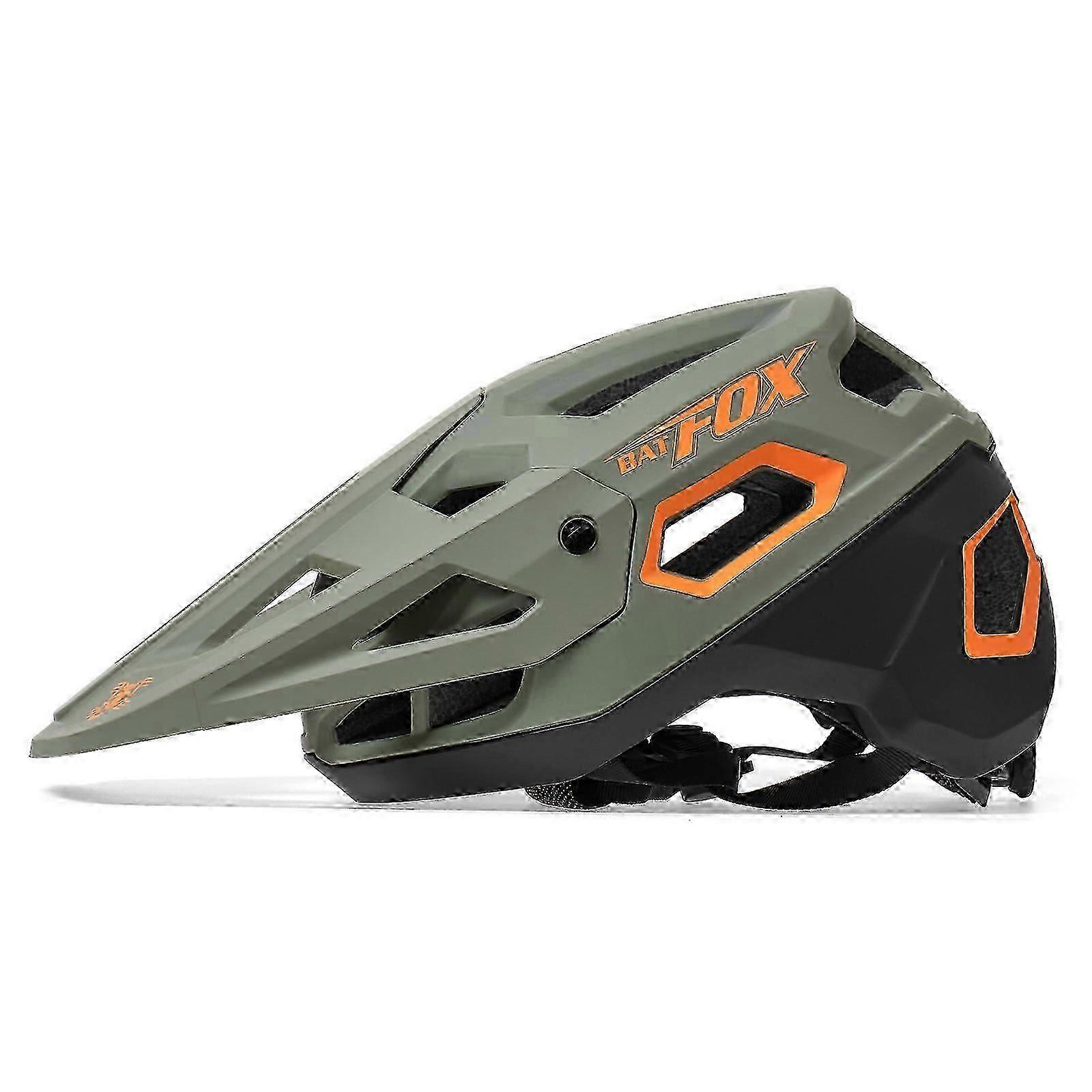 Batfox Mountain Bike κράνος La302 Mtb αθλητικό κράνος ποδηλάτου ποδηλασίας για ενήλικες νέους άνδρες γυναίκες (56-60cm, 11 χρώματα)