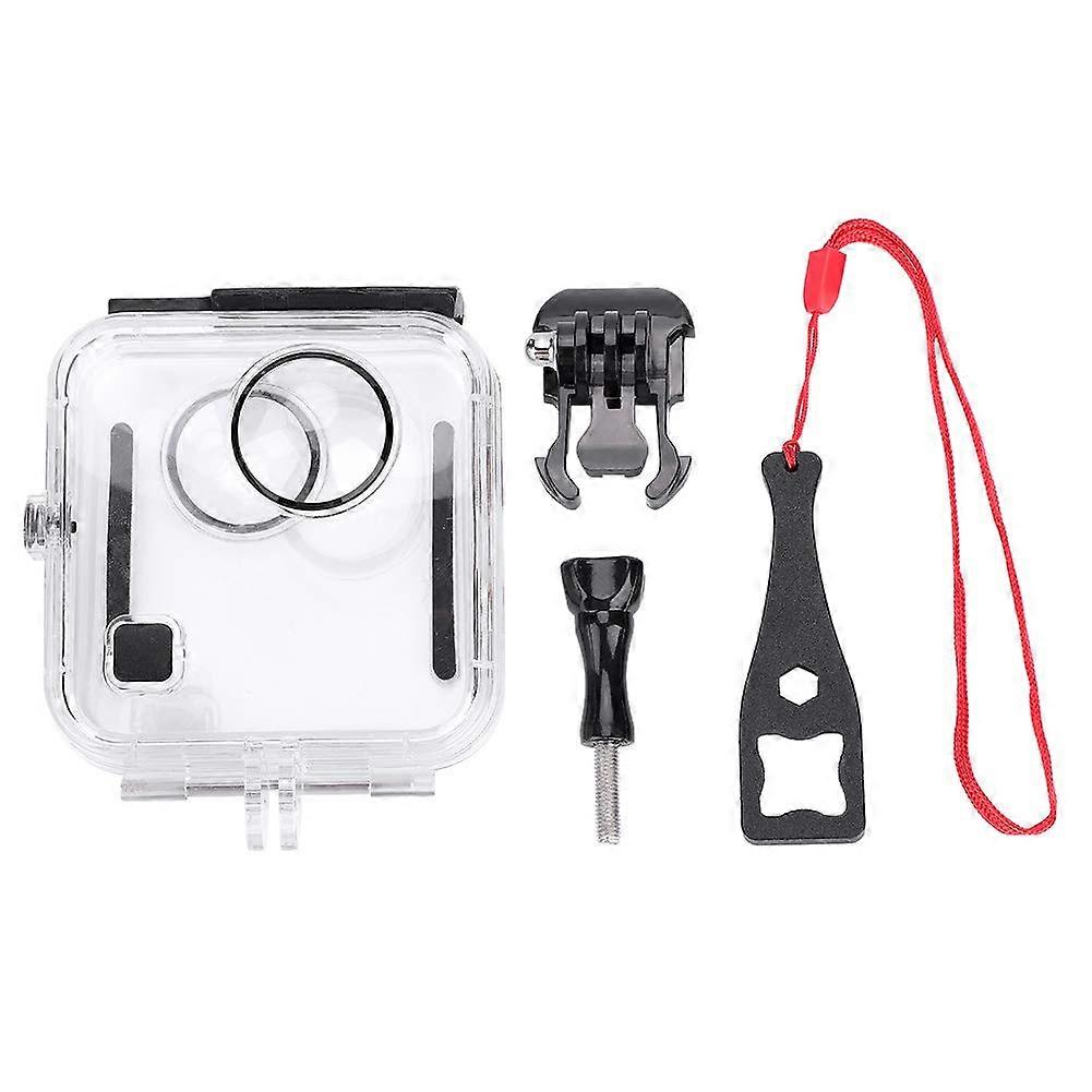 Camera Housing, Transparent Protective Case for Fusion, 45m Underwater Diving Photography, Durable Waterproof Design