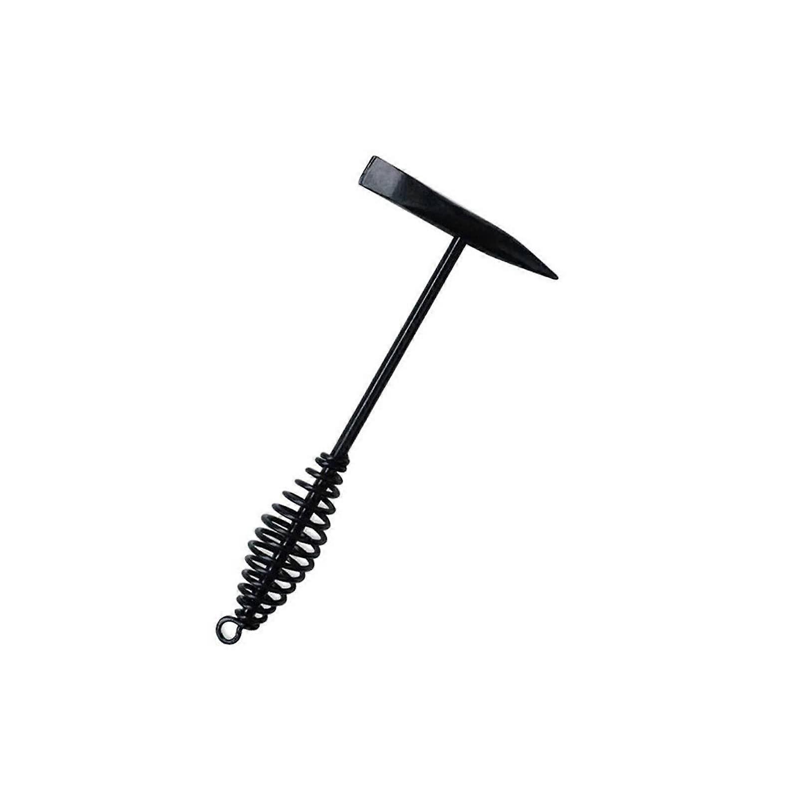 Hammer High Carbon Steel Derusting Welding Slag Hammer Spring Handle Welder Hammer for Electrician Pipeline and Machinery Maintenance