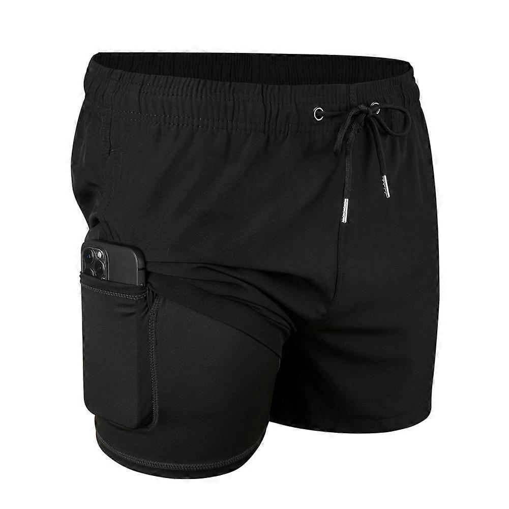 Polyester Swim Trunks Breathable Skin-Friendly Board Shorts for Daily