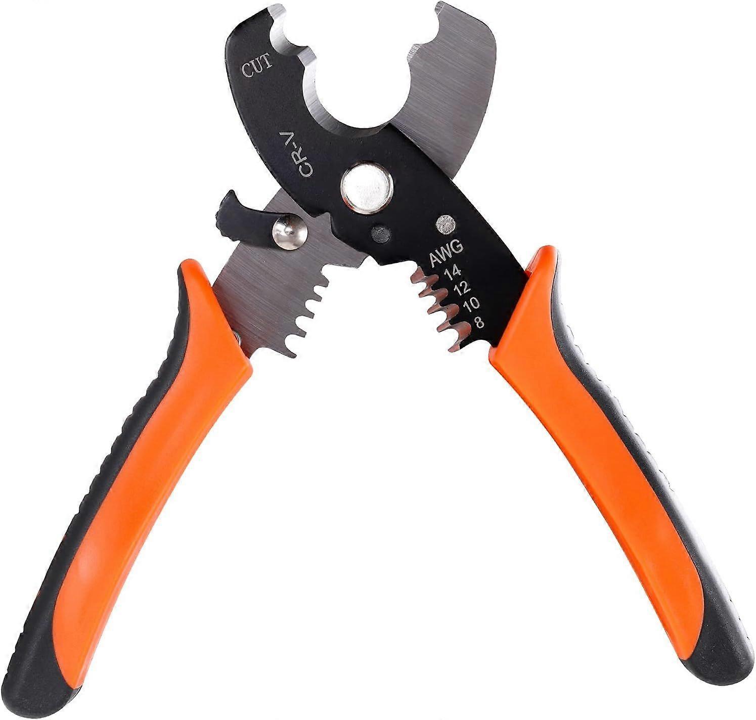 Power Strip Pliers 8 Inch Multifunctional Cable Stripper