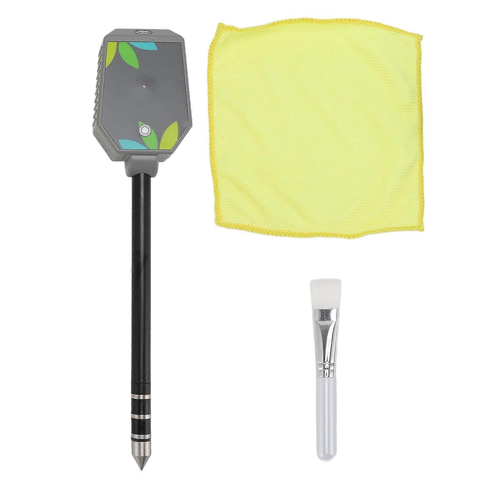 Grondtester Kit 8 in 1 Multi Functie Digitale PH EC Meter Bluetooth APP-verbinding voor Tuinieren Gazon