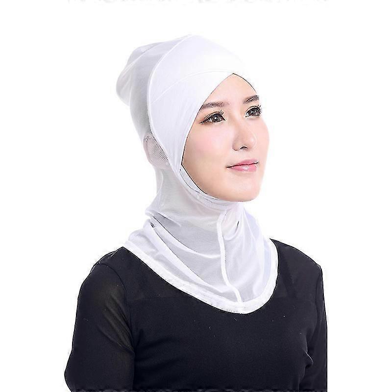 Lady Islamsk Muslim Hijab Full Neck Cover Hodeplagg