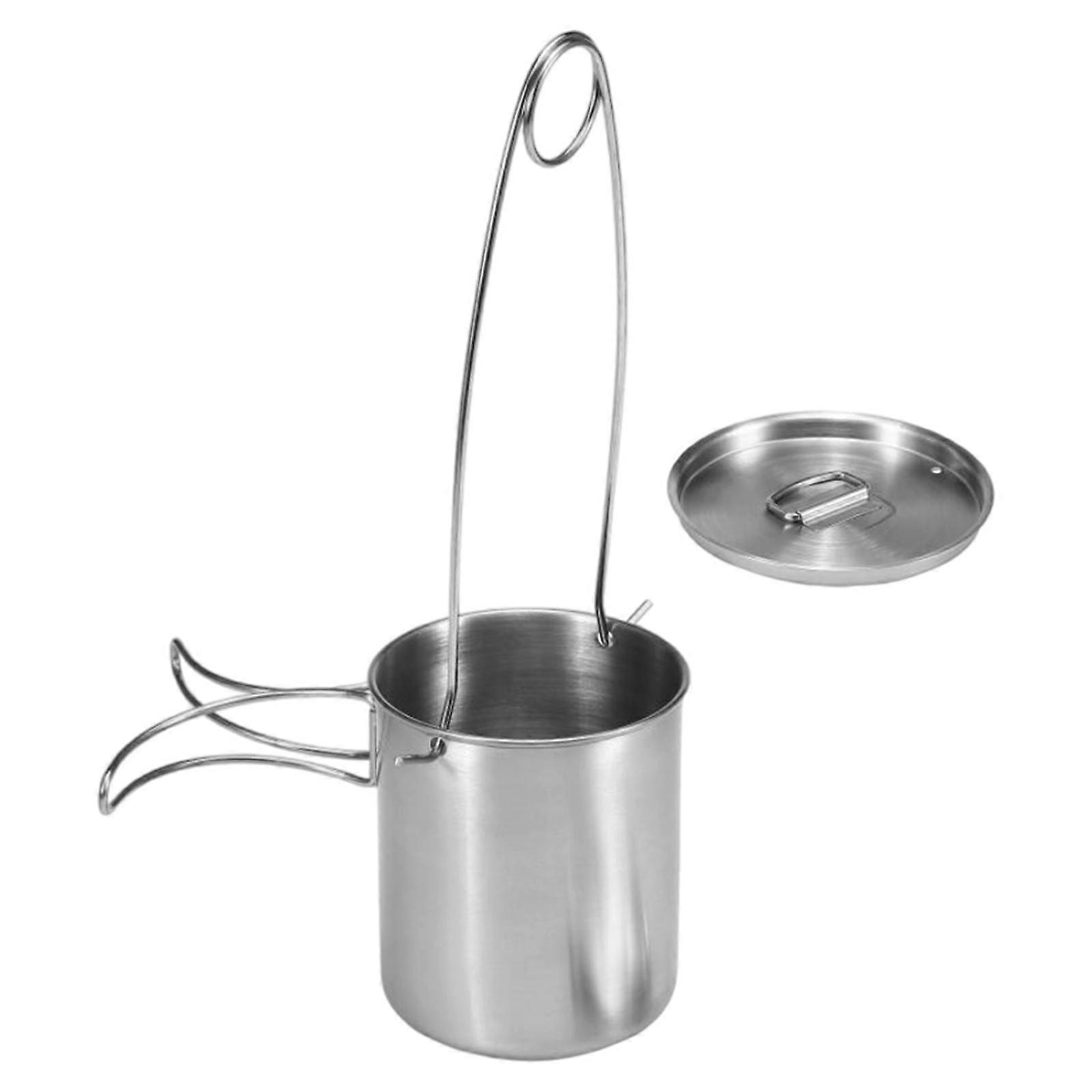 Camping Cups Mug Pot Cookware Reusable Lightweight Milk Drinking