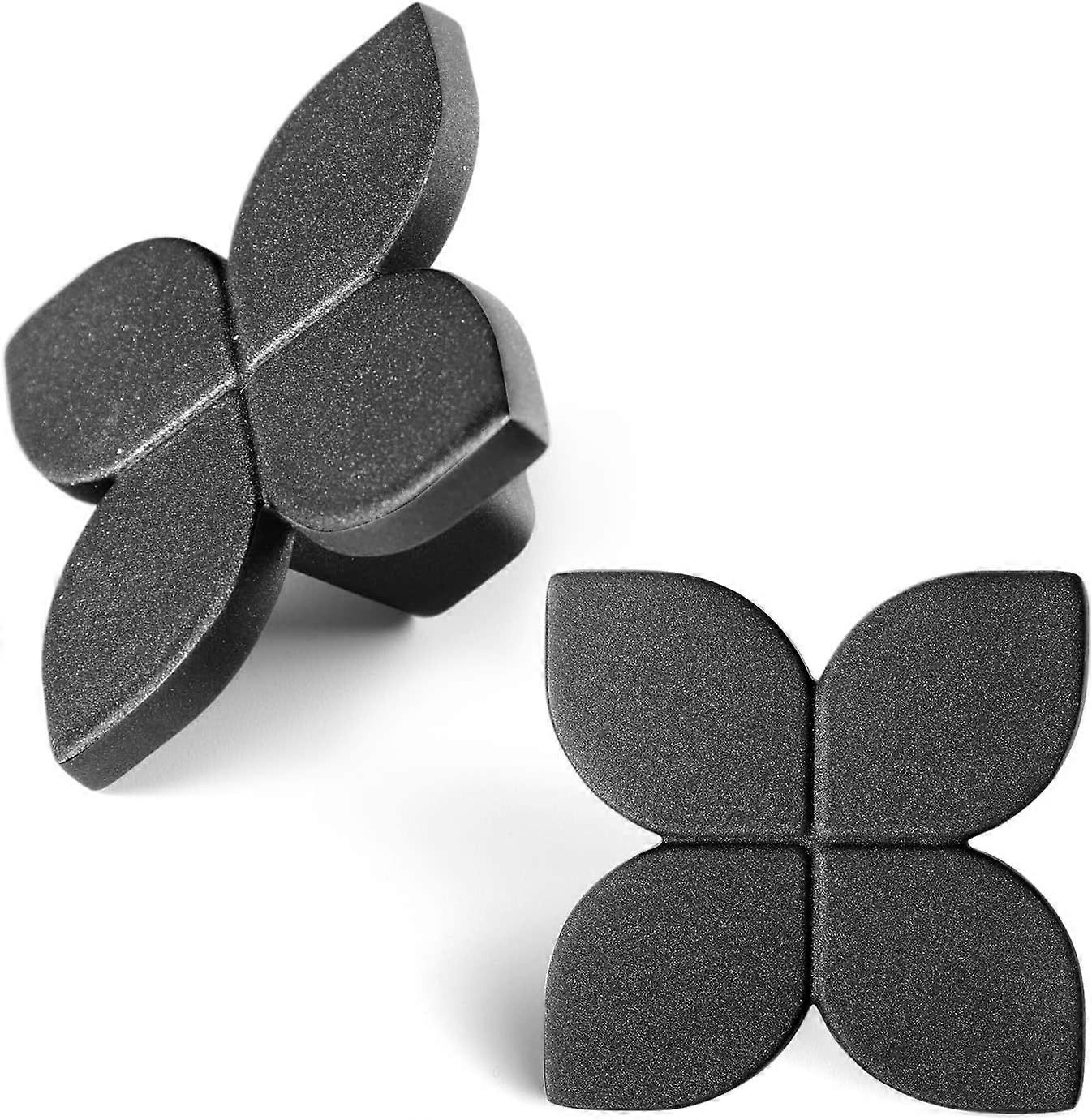Matte Black Cabinet Furniture Knobs Vintage Knobs Handles Kitchen Brushed Brass Drawer Knobs Pulls ,2 Pack