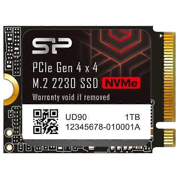 Internal SSD - Silicon Power - UD90 2230 1TB - NVMe PCIe Gen4x4 M.2 Read Write 5000 3200 MB/s