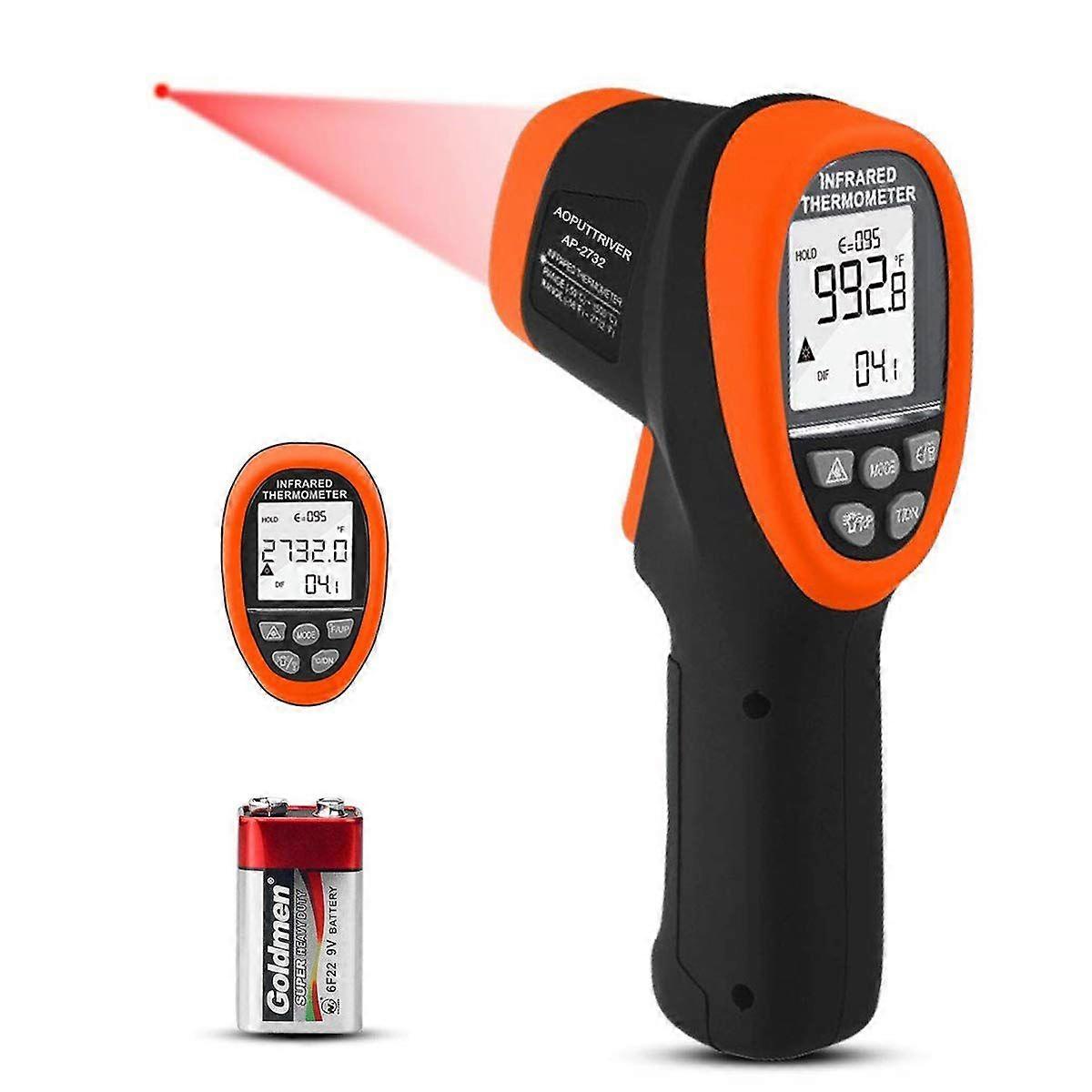 2025 Latest Model Infrared Thermometer High Temp Thermometer Pyrometer