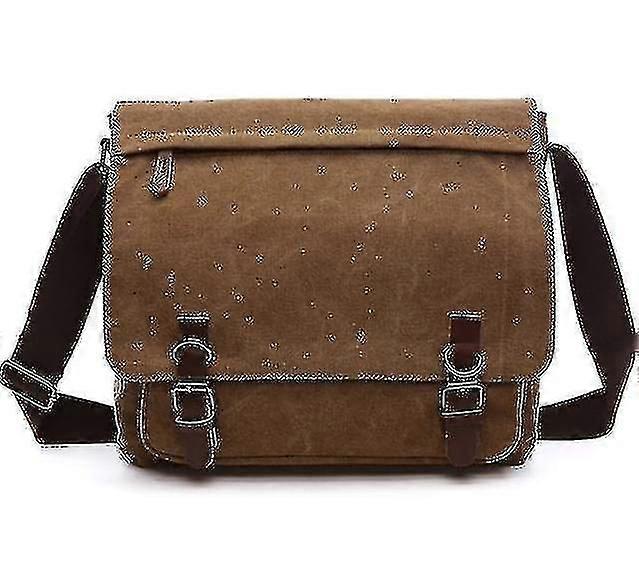 Shoulder Messenger Bag Versatile Canvas Bag Practical Business Briefcase
