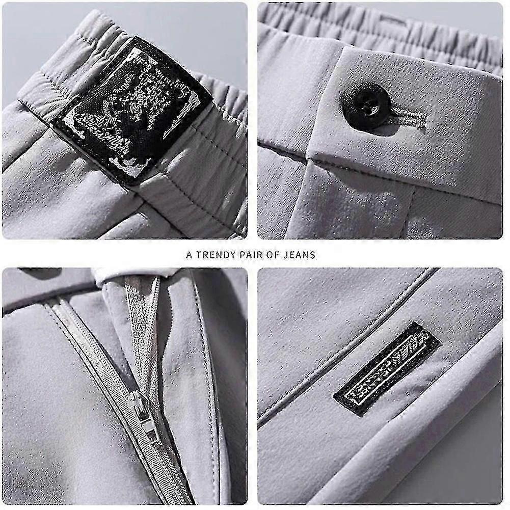 "سراويل جولف رجالية سريعة الجفاف سراويل ترفيهية طويلة مريحة مع جيوب"