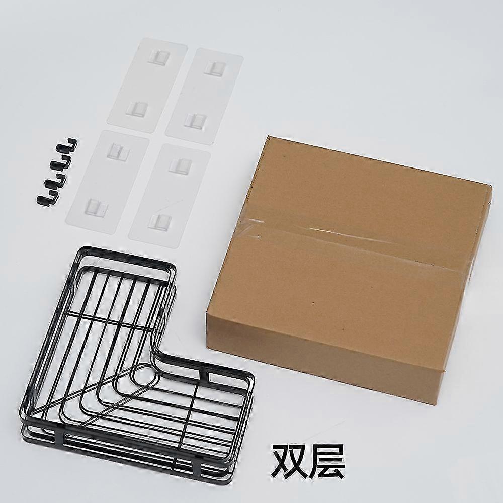 Triangular Bathroom Storage Rack