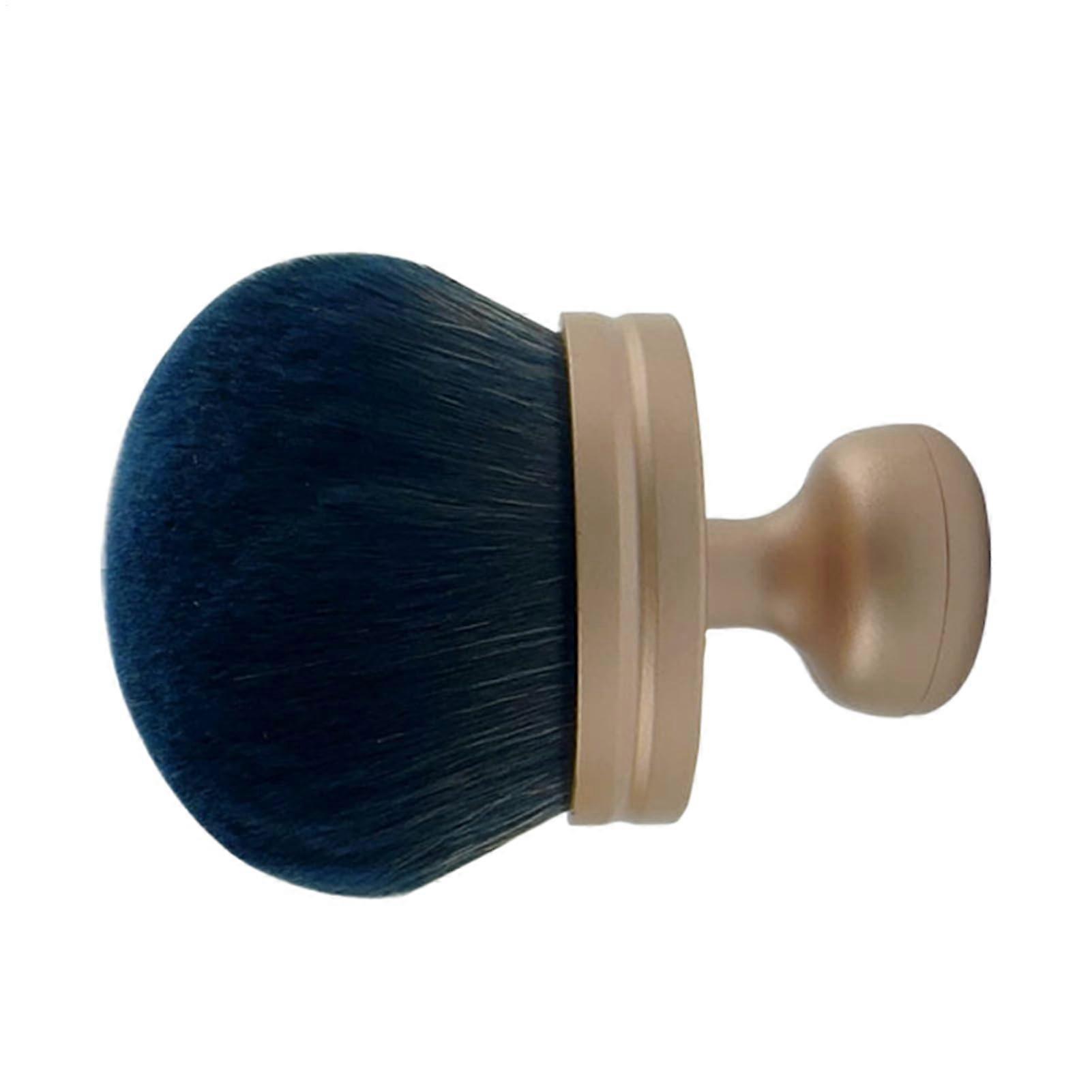 Tanning Brush for Bronzer Application, 8.5x6.8cm Soft Bristles, Comfortable Grip Body Tan Scrubber for Women