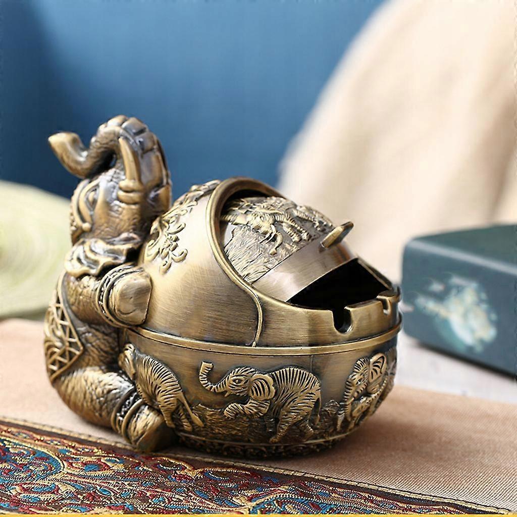 Windproof With Lid Holder Portable Artware Home Desktop Ornament