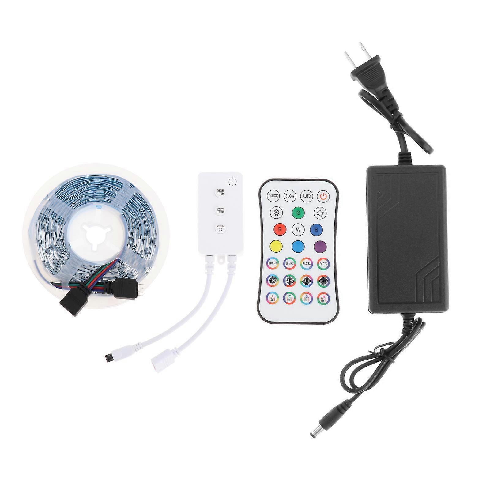 LED , trip Changing Lights Strips App Voice Controller Sync to Music Apply for