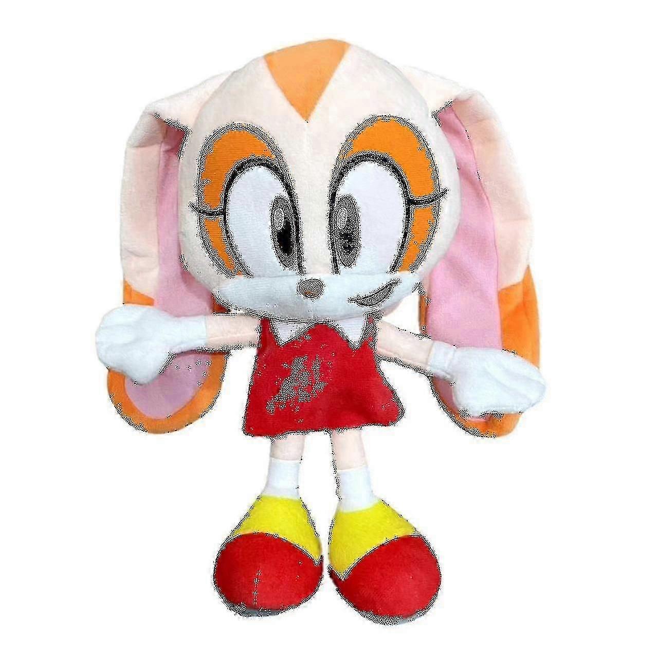 30 سنتيمتر سونيك كريم الأرنب القطيفة سونيك أفخم دمية للأطفال هدية عيد ميلاد- إيفان