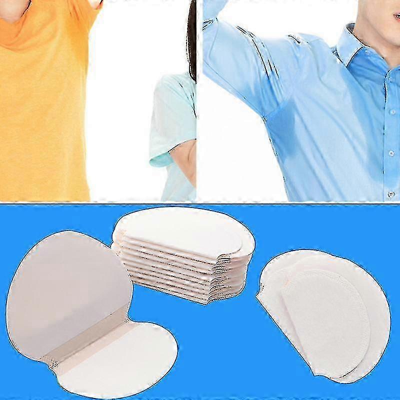 50-Pack Unisex Armpit Sweat Pads for Absorption and Odor Control