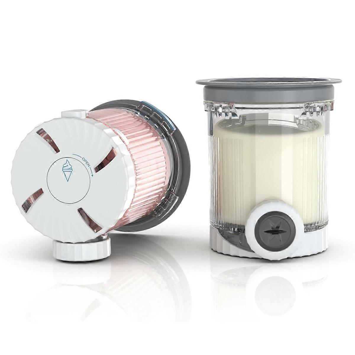 2Pack Pints and Lids for Swirl NC700 Series Ice Cream & Soft Makers, Dishwasher Safe, XSK7PNTLD2