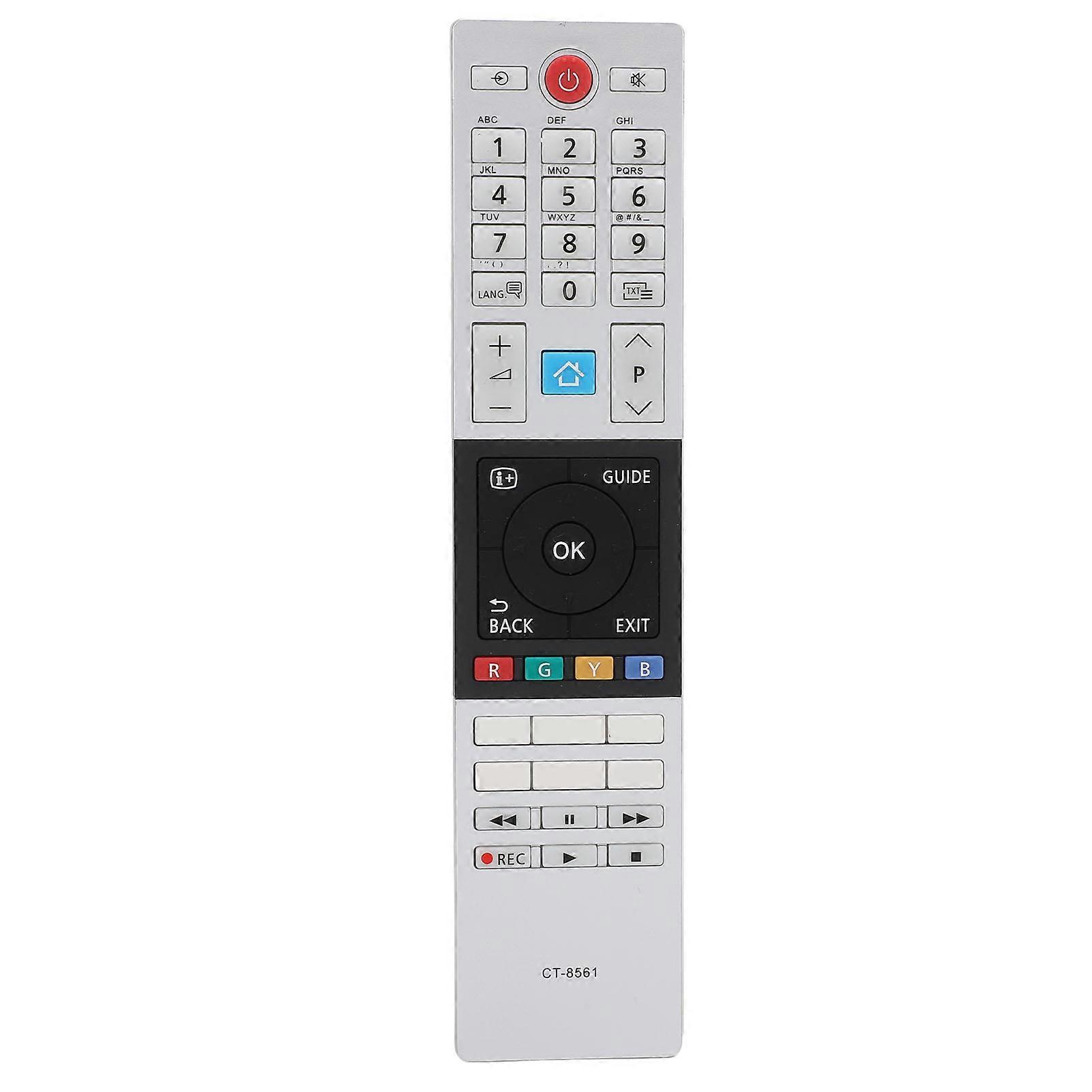 CT‑8561 TV Remote Replacement - Compatible with Multiple Models, Durable ABS Design