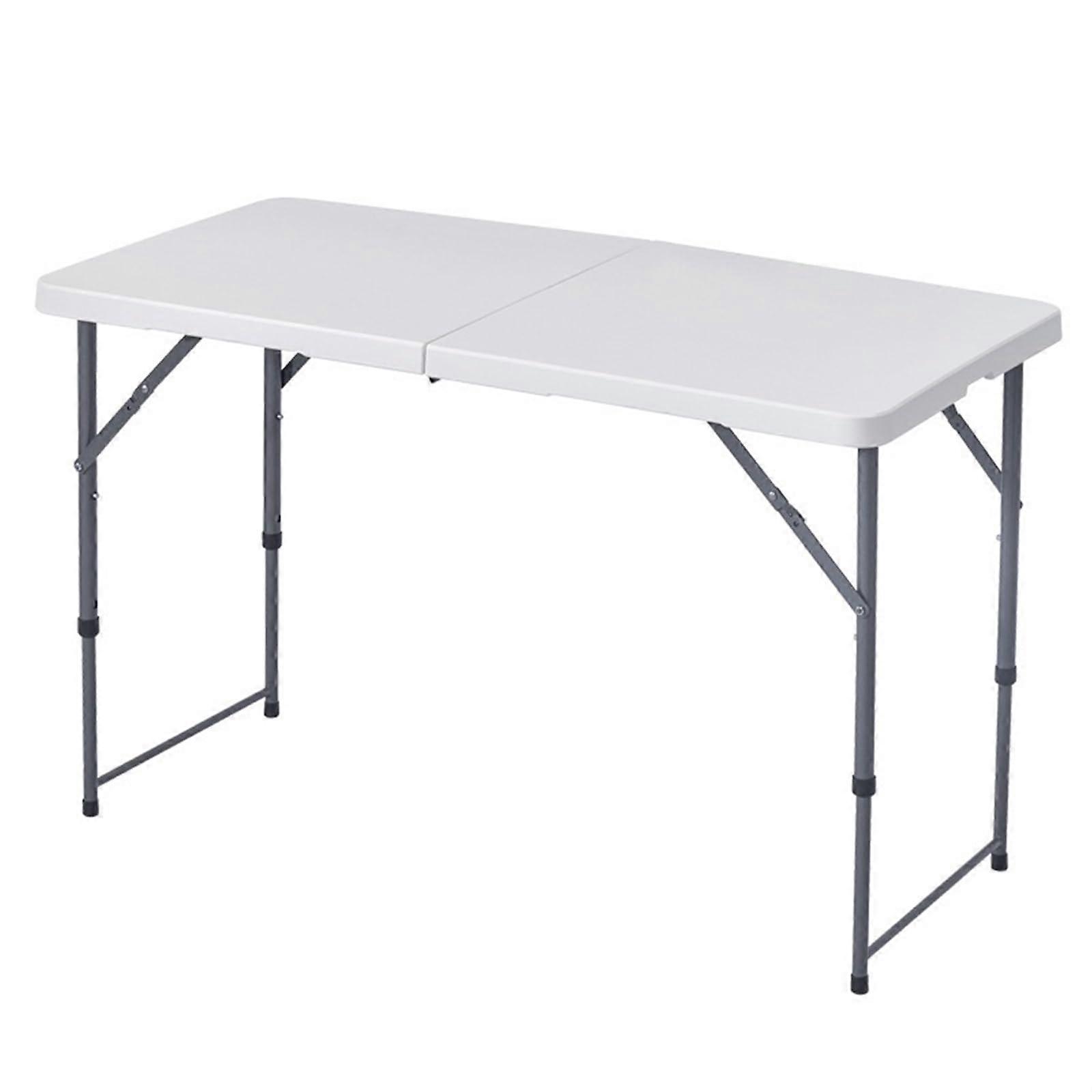 Foldable camping table for picnics and parties outdoors, portable, lightweight