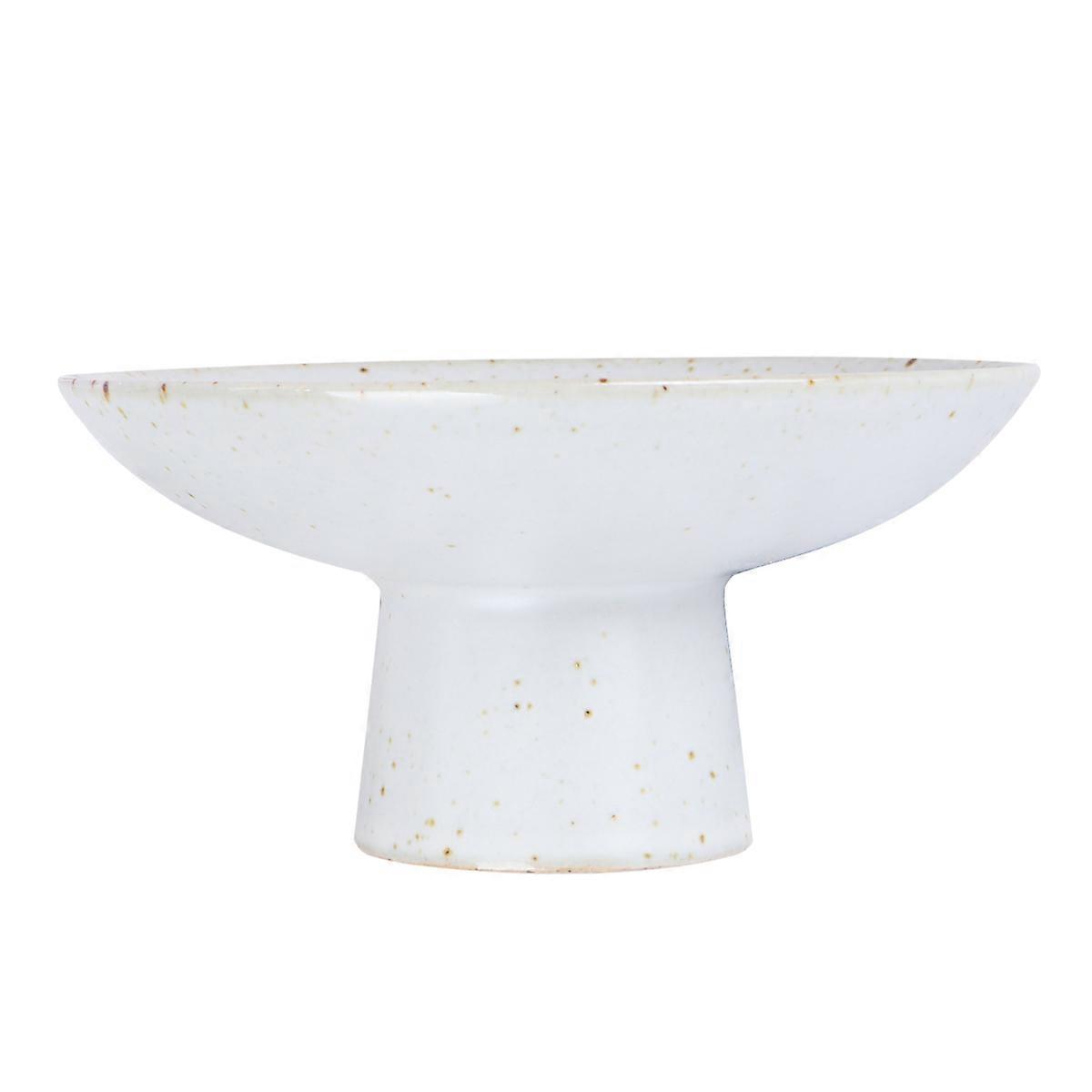 Japanese Style Handmade Ceramic Snack Sauce Plate for Desserts, Cupcakes, and Tableware Display – White Decorative Dish for Events and Gatherings