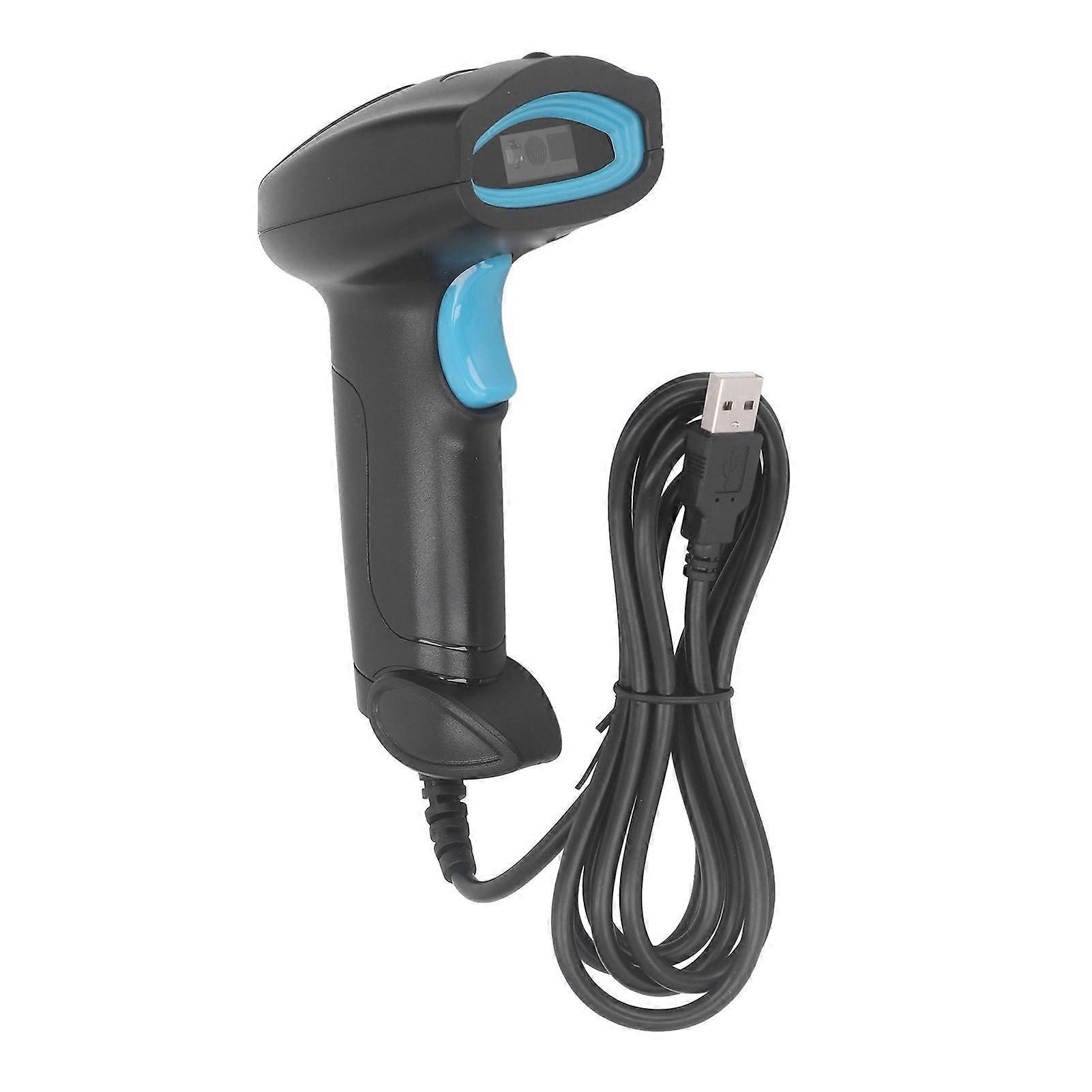 High quality  U2 (1G-A) wired handheld barcode scanner 1D 2D barcode scanner gun