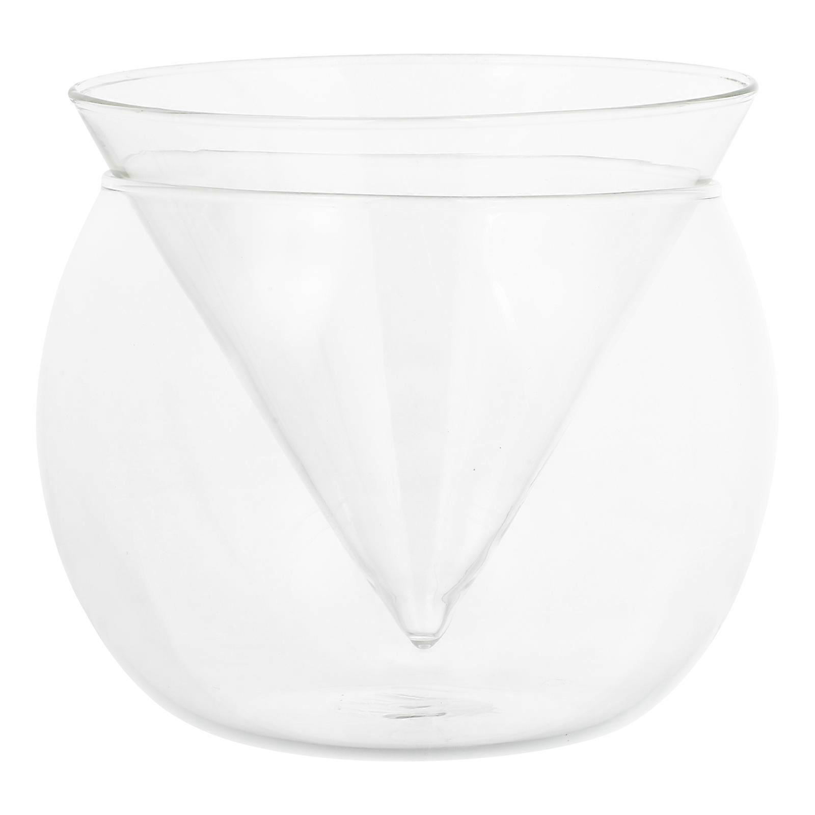 1Pc Creative Glass Cup Drinking Cup Practical Cocktail Cup for