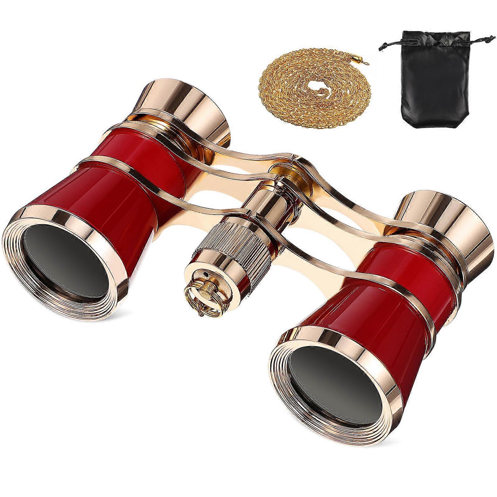 Compact Binoculars for Sporting Venues, Showcasing Vintage Appeal