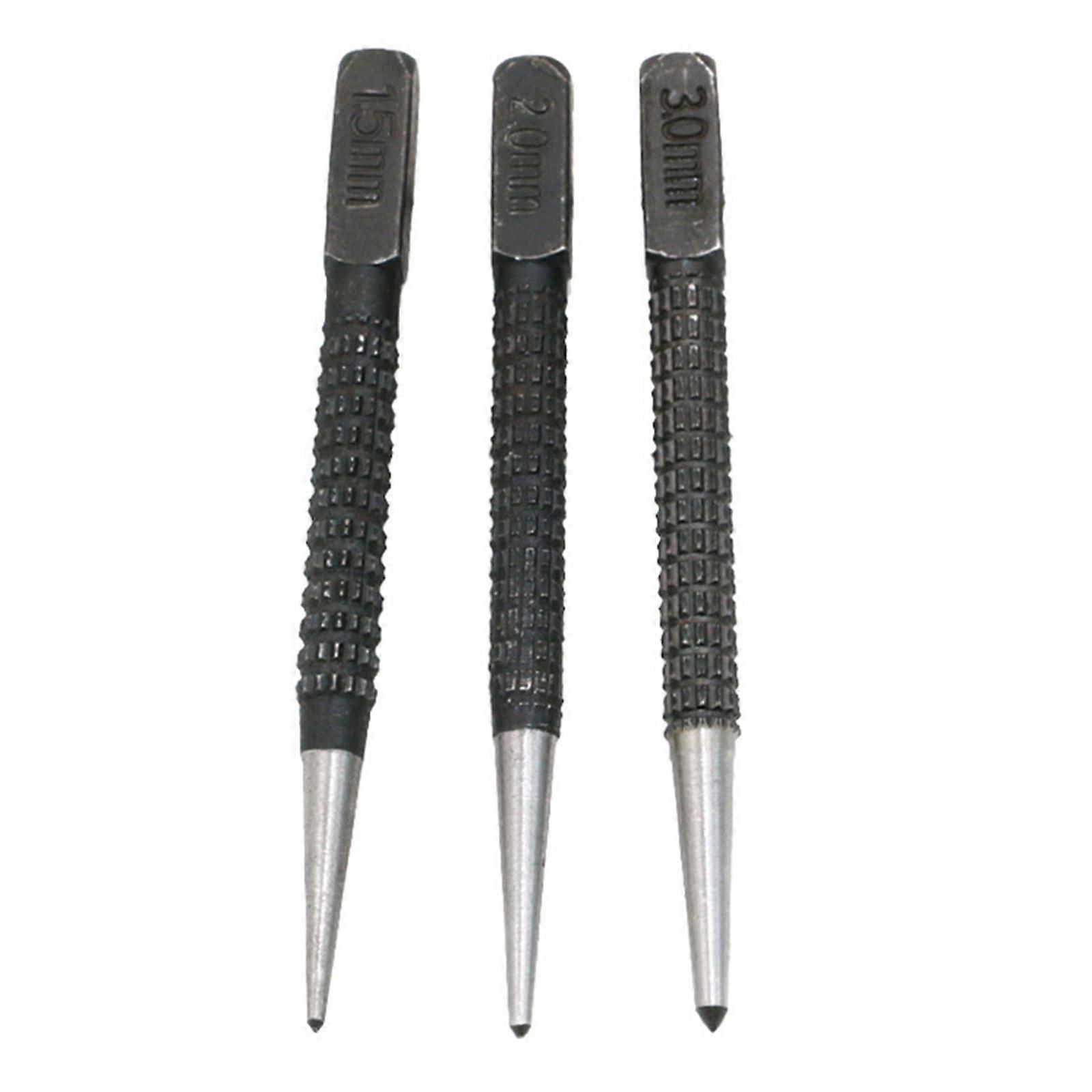 3 Piece Professional Cylindrical Centre Set for Machinists Ref: 8852