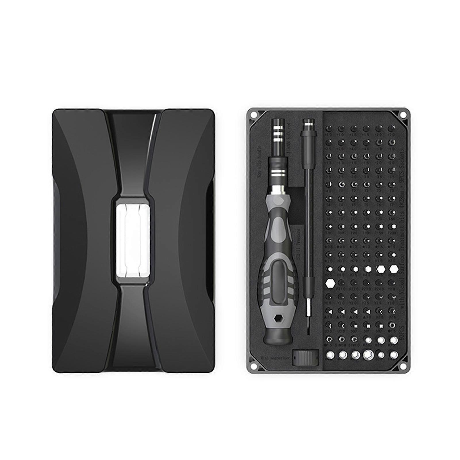 106pcs Precision Screwdriver & Socket Set CR-V Alloy Steel 4x28mm