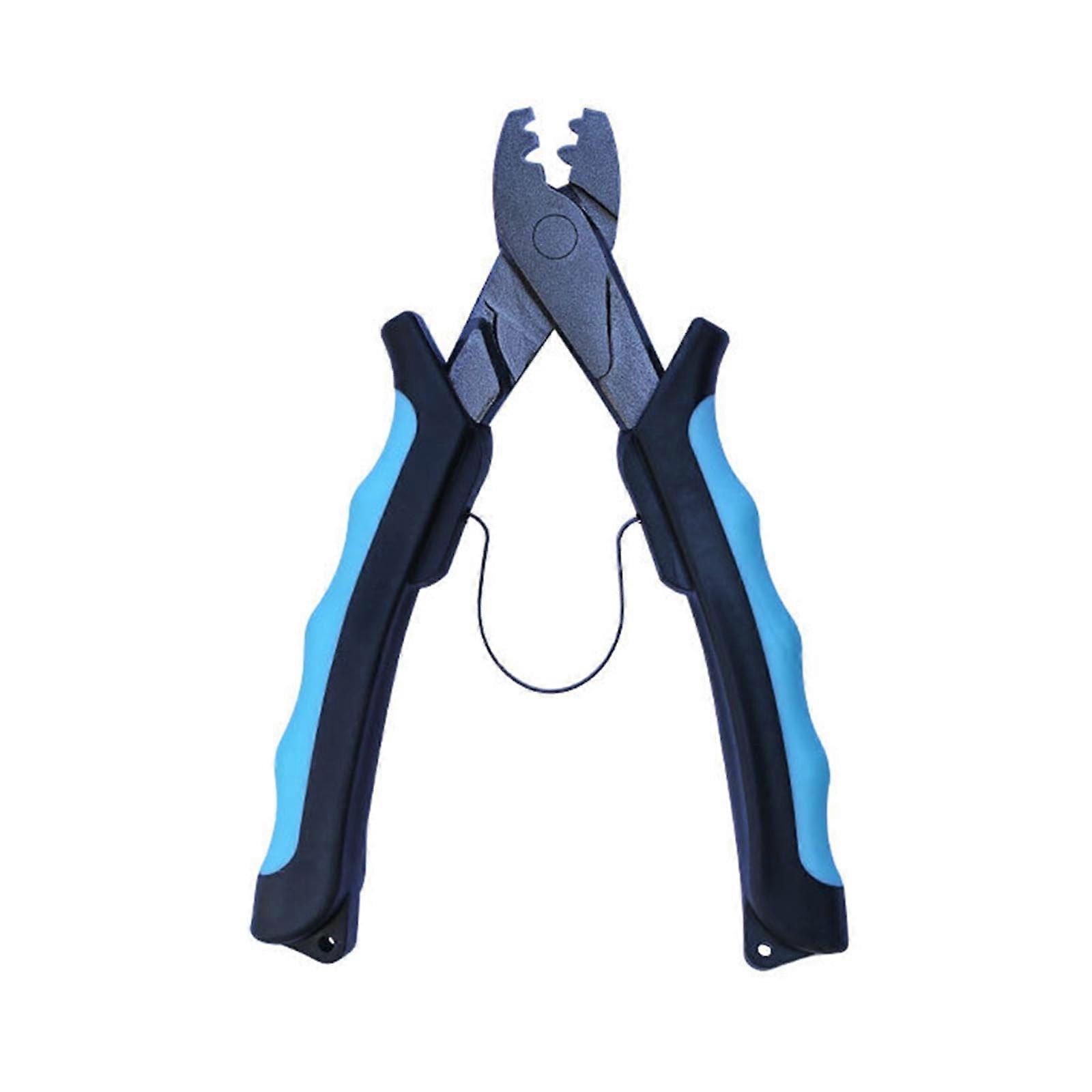 Fishing Crimping Pliers for Single Sleeve Knotting, Durable Stainless Steel Fishing Line Crimping Tool