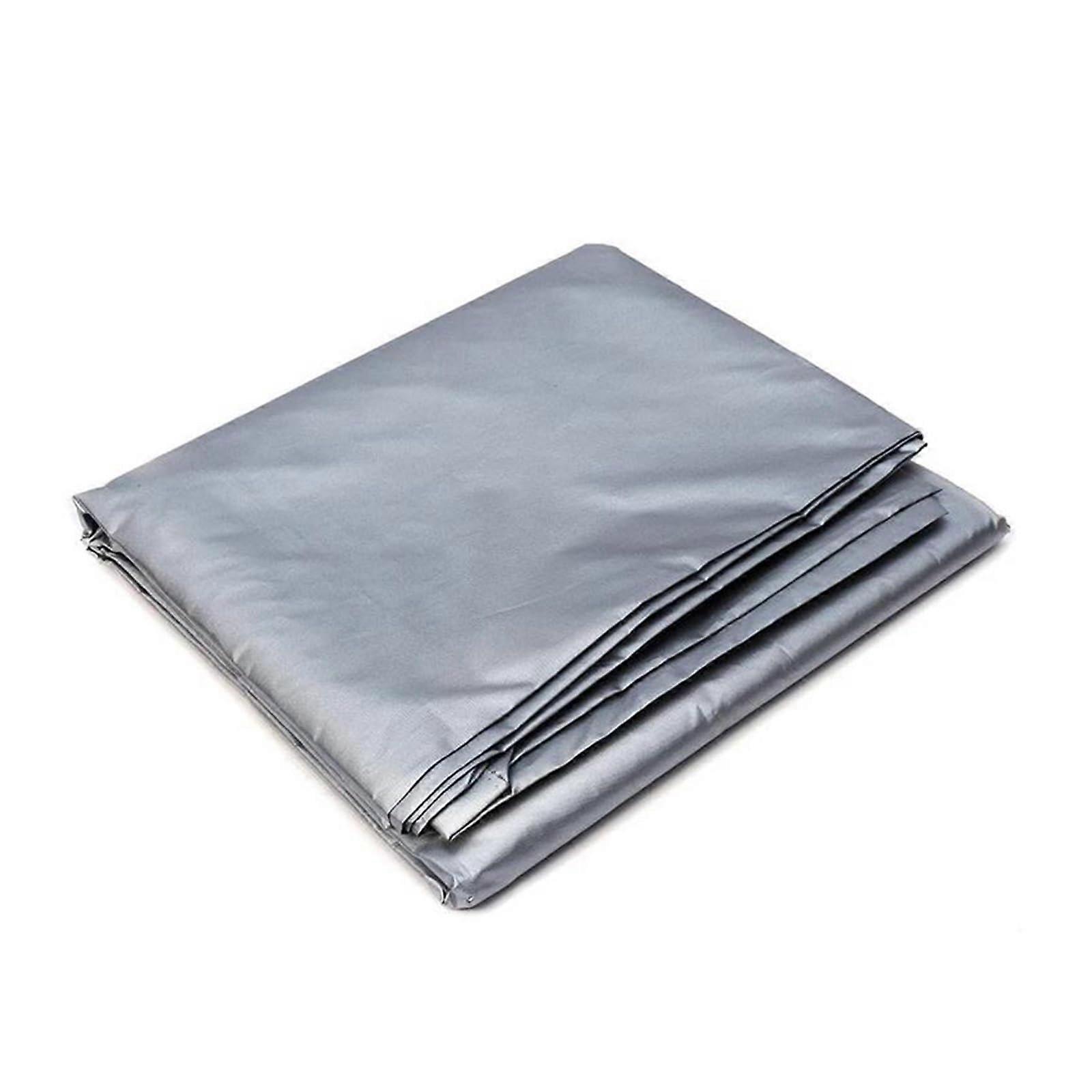 Cover for garden faux furniture 7/8/9FT pool table cover with drawstring (210DSilvery)