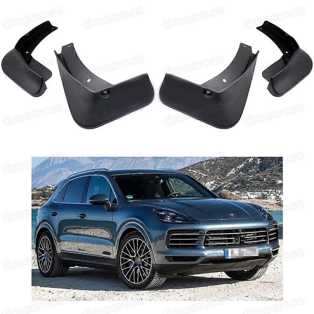 Compatible 4Pcs Car Mud Flaps Splash Guards Fender Mudguard for Porsche Cayenne 2018-2022