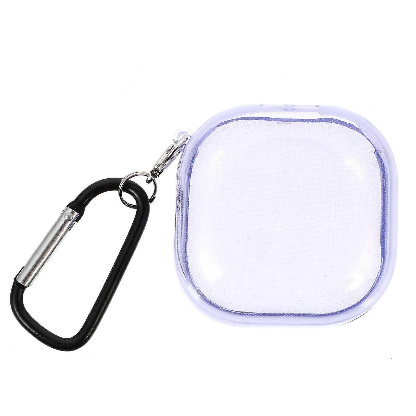 Portable Earphone Case TPU Wireless Headset Travel Rectangular Charging Convenience 1Set