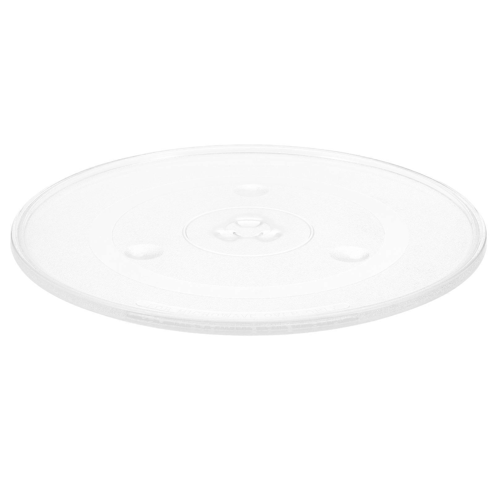 Glass for Microwave Even Heating Round Shape Transparent Color 31.50X31.50X1.30CM 1Pack