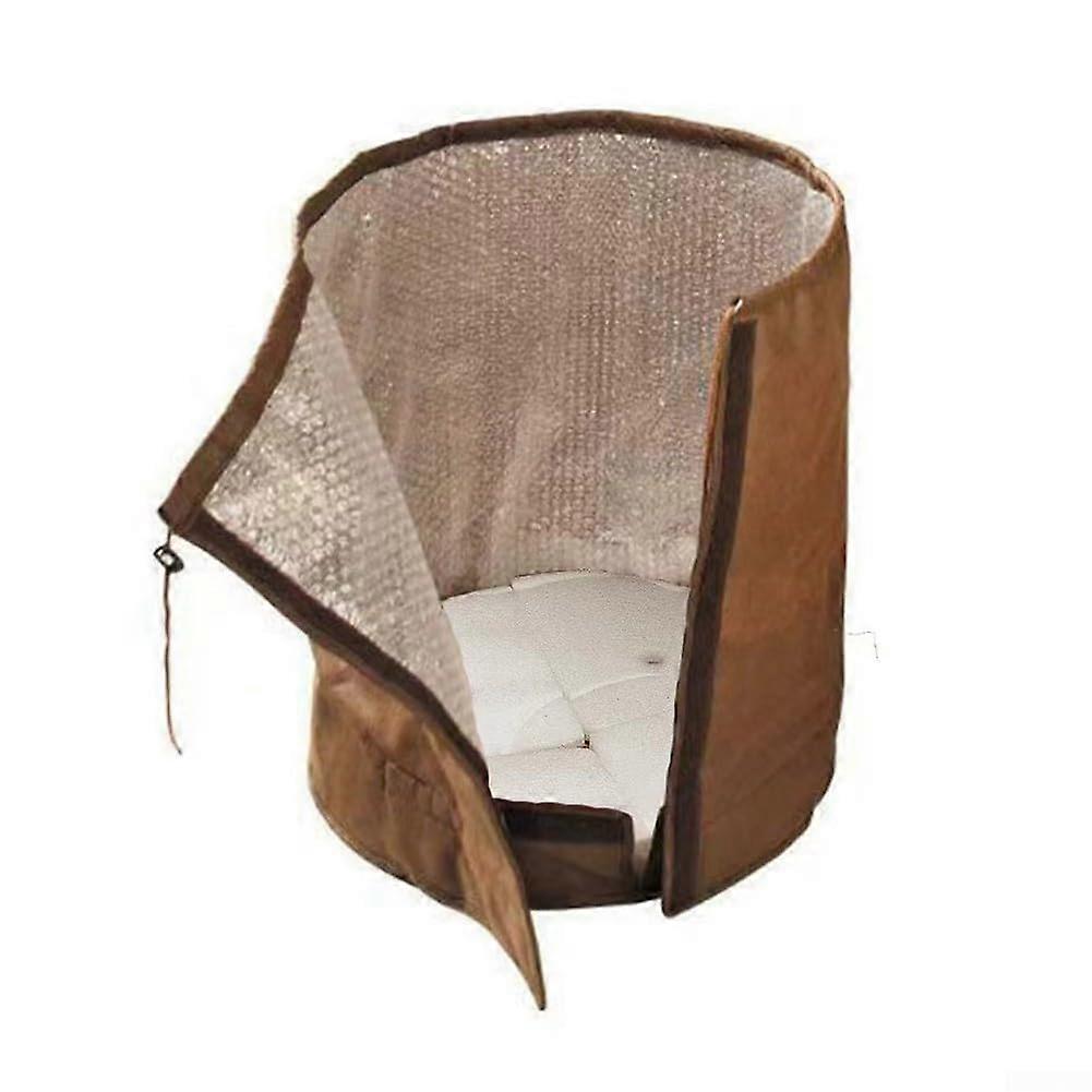 Effective frost protection, spacious size, suitable for upright plants, brown/gray color options (BrownS) BrownS
