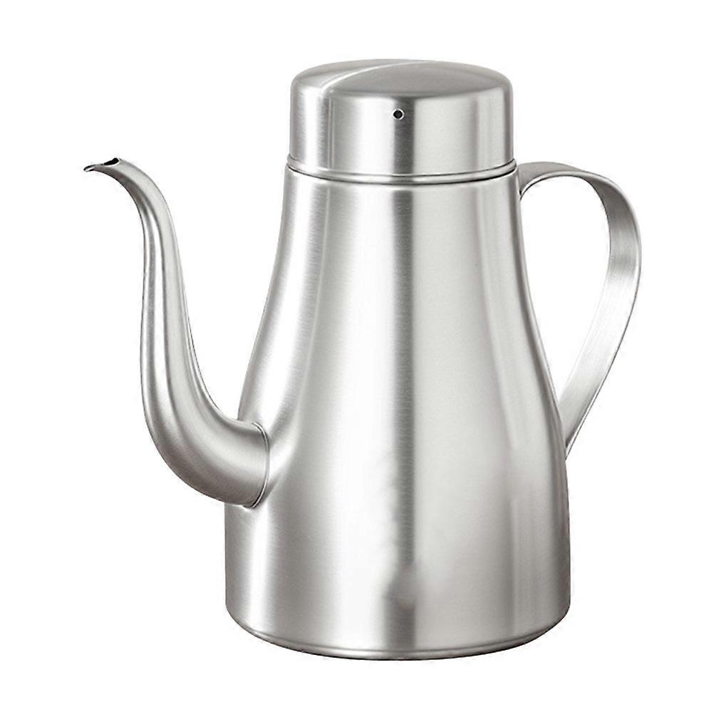 Cooking Oil Container With Versatile Functionality 24oz Stainless Steel For Home Users 1Set
