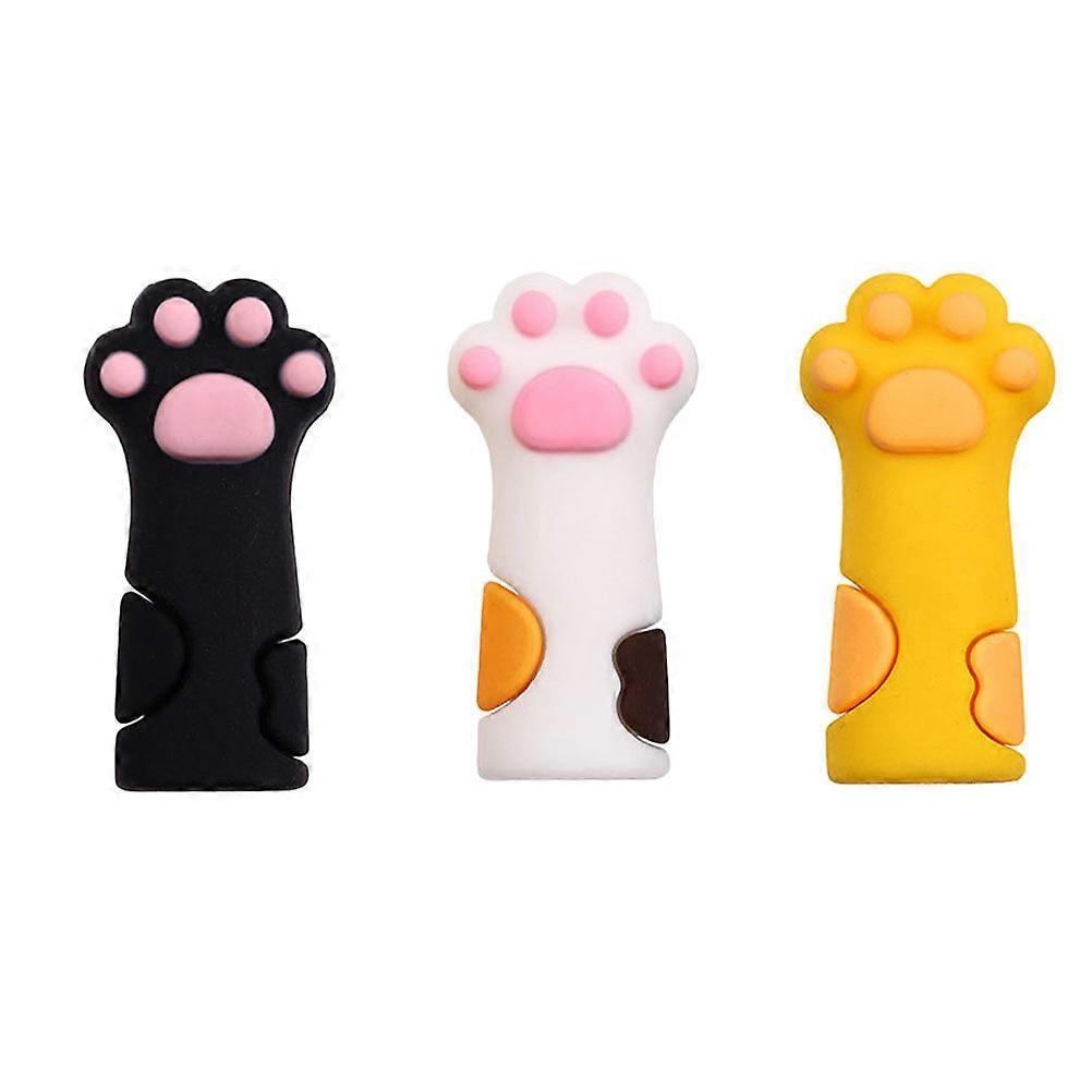 Cuticule Nipper Caps Chat Cat Claw Protectors Manucure Accessoire Clients 6Pcs