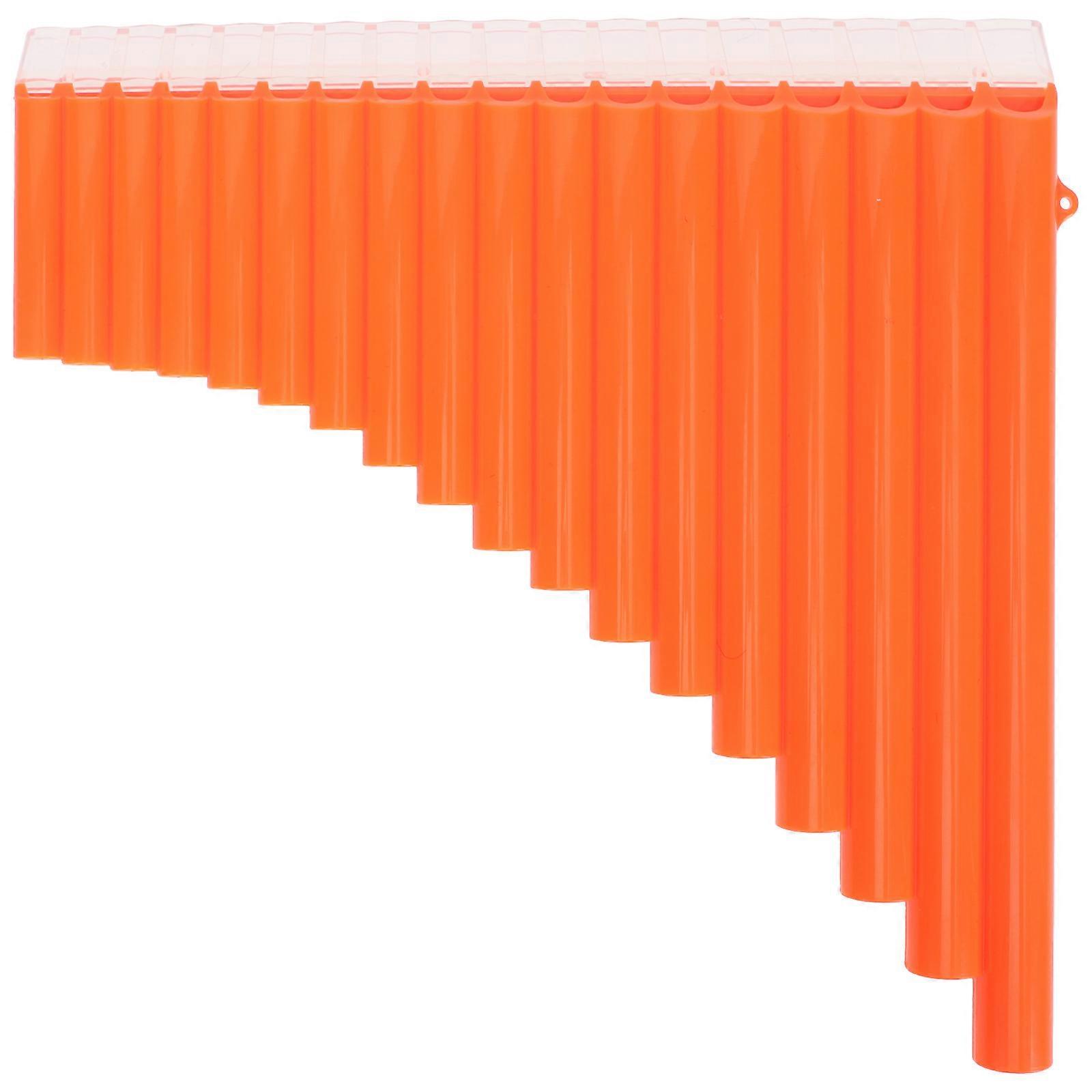 School Teaching Instrument Beginner Use Panpipe Set C Key For Music Lovers Professional Design Pipe Structure 10.2 10.0 1.0in 1 Set