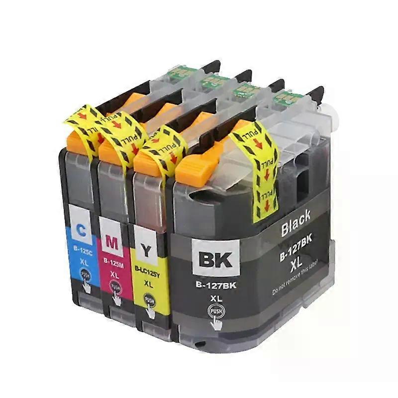 Full Ink For LC127 LC125 127XL 125XL Compatible Ink Cartridge For Brother MFC-J4410DW/J4510DW/J4610DW/J4710DW/DCP-J4110DW