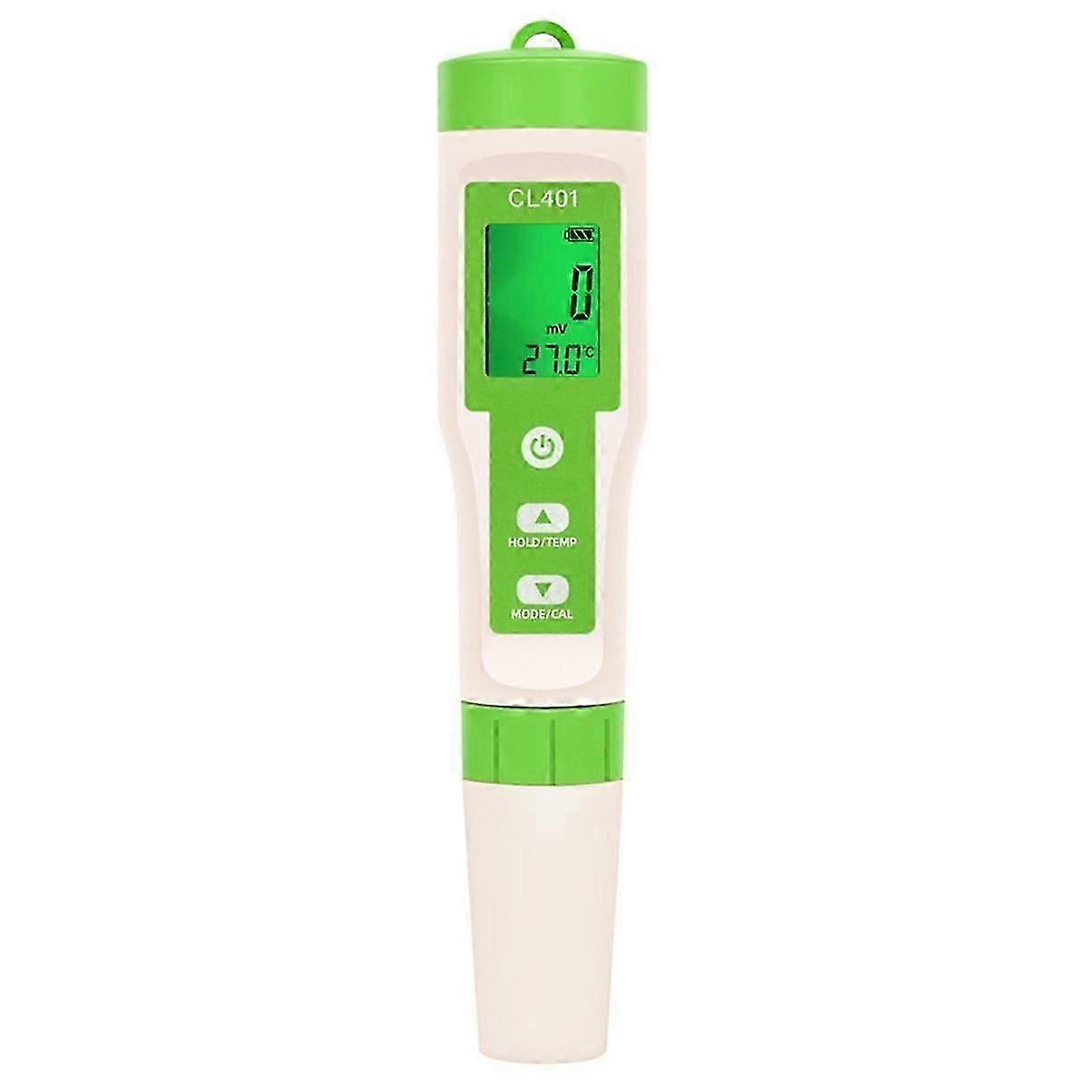 4-In-1 Water Quality Detector ORP Temperature Chlorine H2 Swimming Pool Hydroponic Aquariums Quality Tester